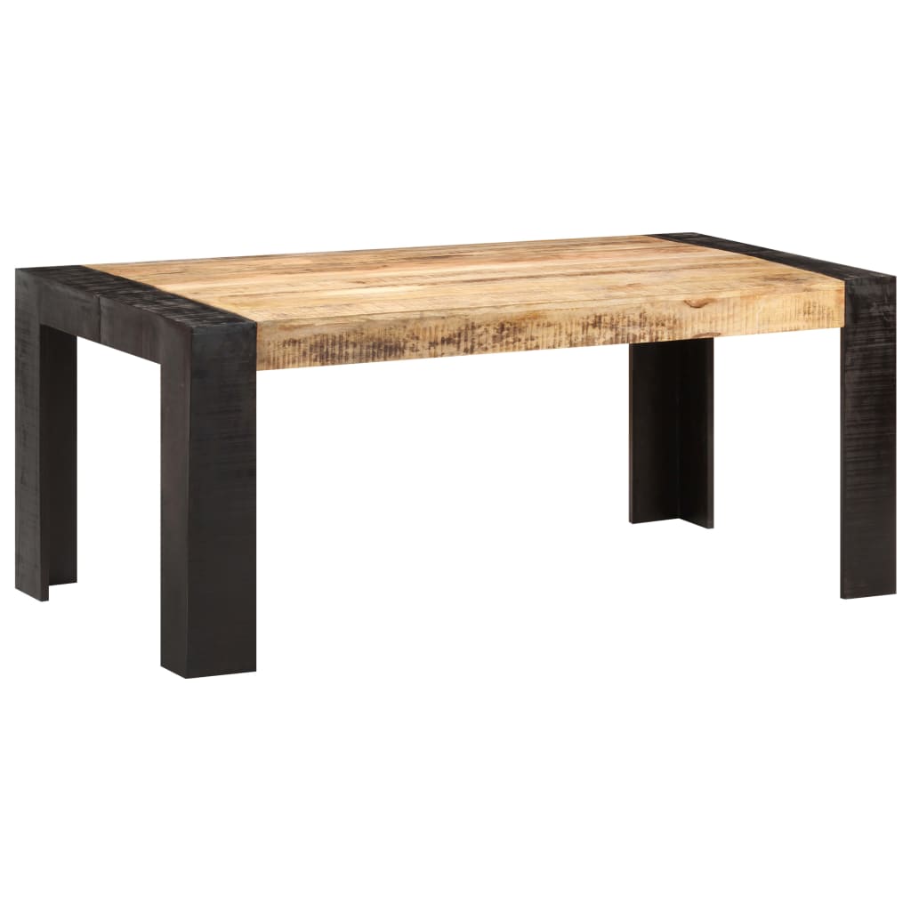 vidaXL Stół jadalniany z litego drewna mango, 180 x 90 x 76 cm