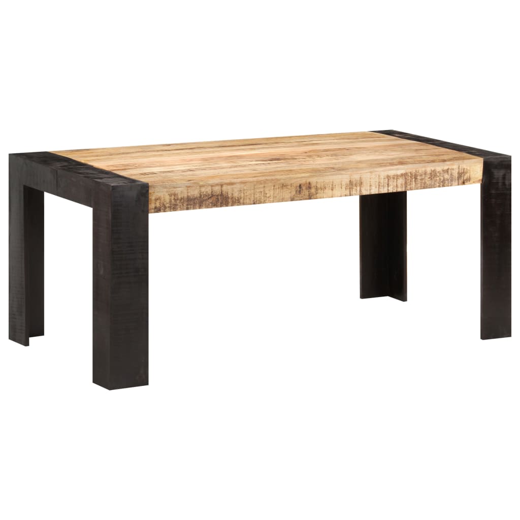 vidaXL Stół jadalniany z litego drewna mango, 180 x 90 x 76 cm