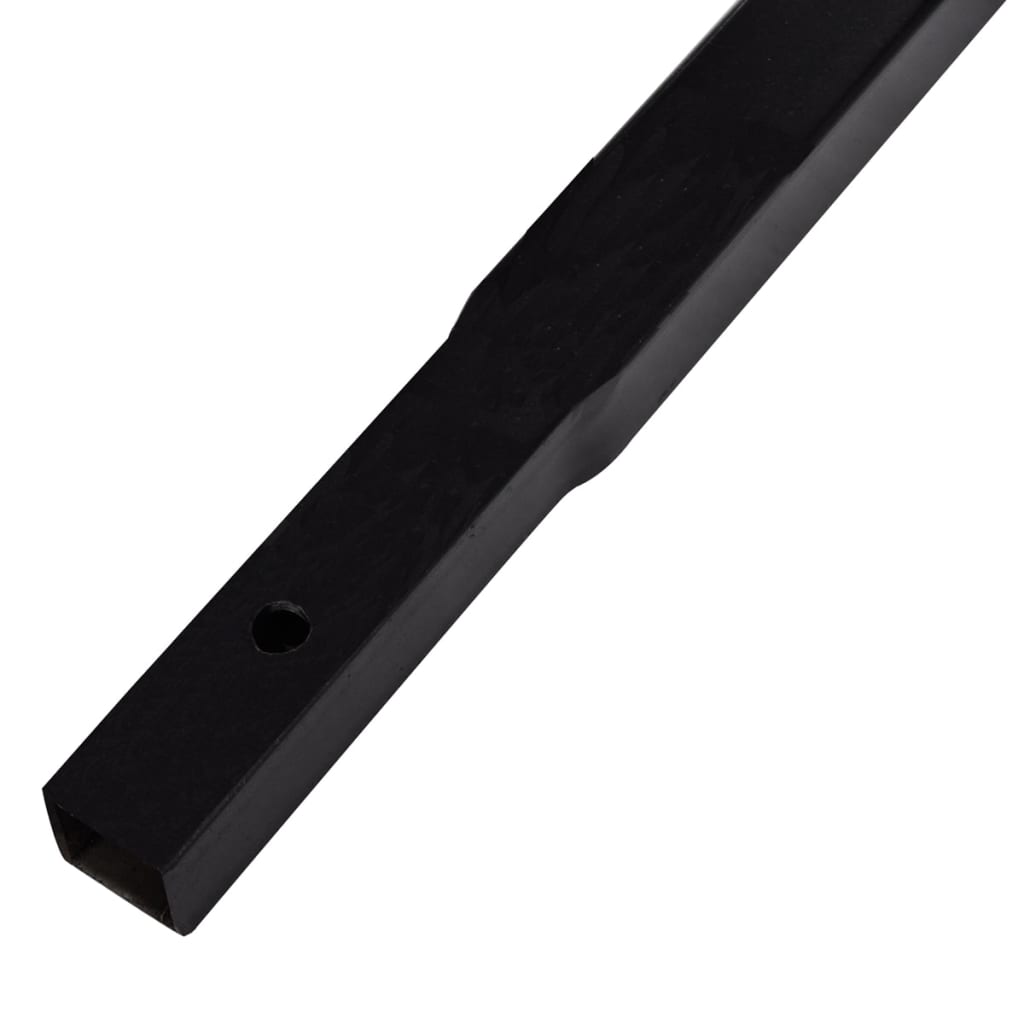 vidaXL Świder glebowy z uchwytem, 250 mm, przedłużany, 8 m, stal