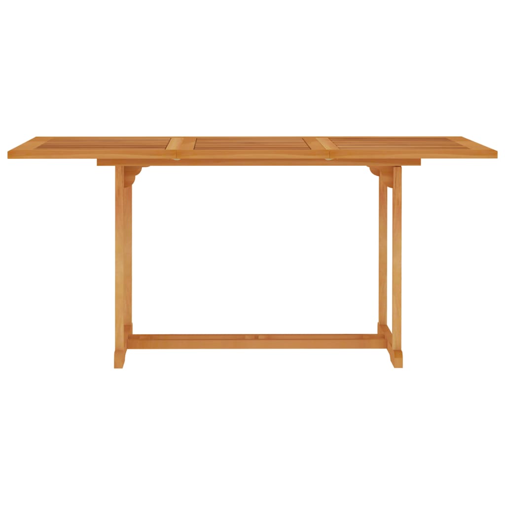 vidaXL 5-cz. zestaw mebli ogrodowych, szare poduszki, drewno tekowe