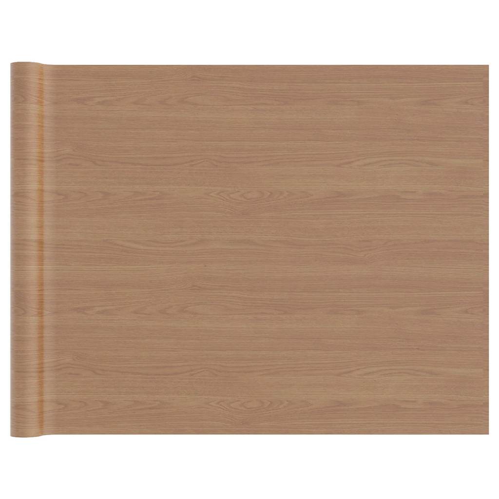 vidaXL Okleiny meblowe samoprzylepne 2 szt., jasny dąb, 500x90 cm, PVC