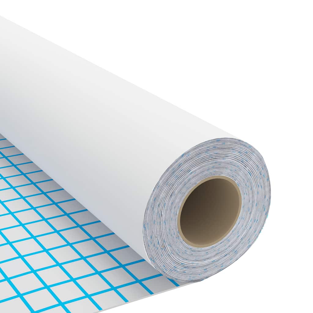 vidaXL Okleiny meblowe samoprzylepne, 2 szt., białe, 500x90 cm, PVC