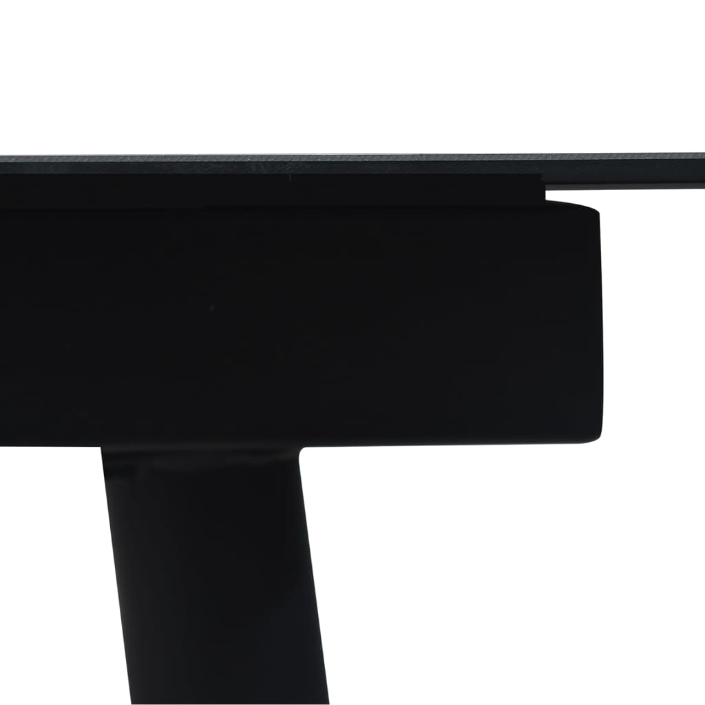 vidaXL 7-częściowy zestaw mebli ogrodowych, czarny, rattan PVC
