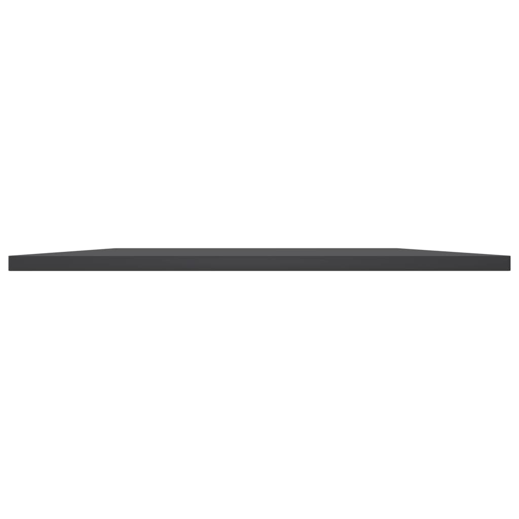 vidaXL Półki na książki, 8 szt., szare, 80x20x1,5 cm, płyta wiórowa