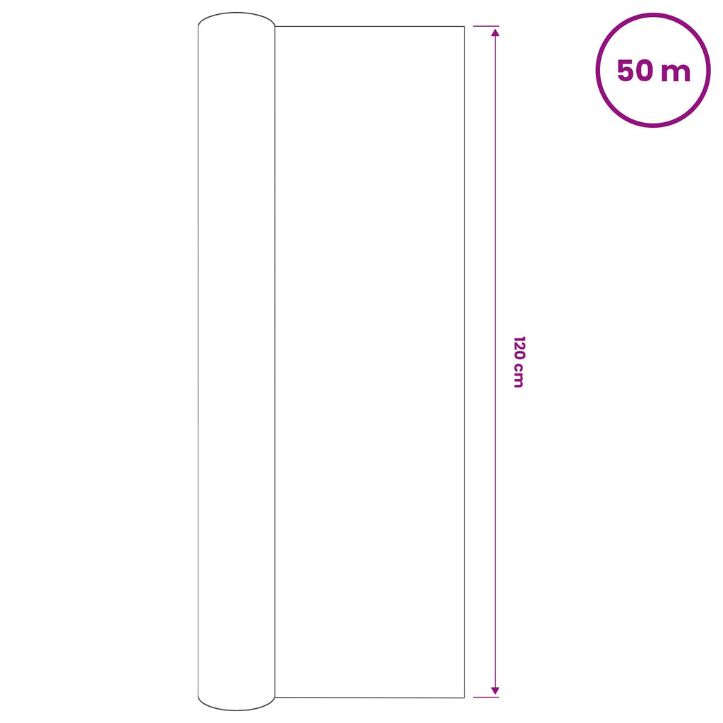 vidaXL Siatka cieniująca, antracytowa, 1,2x50 m, HDPE, 75 g/m²