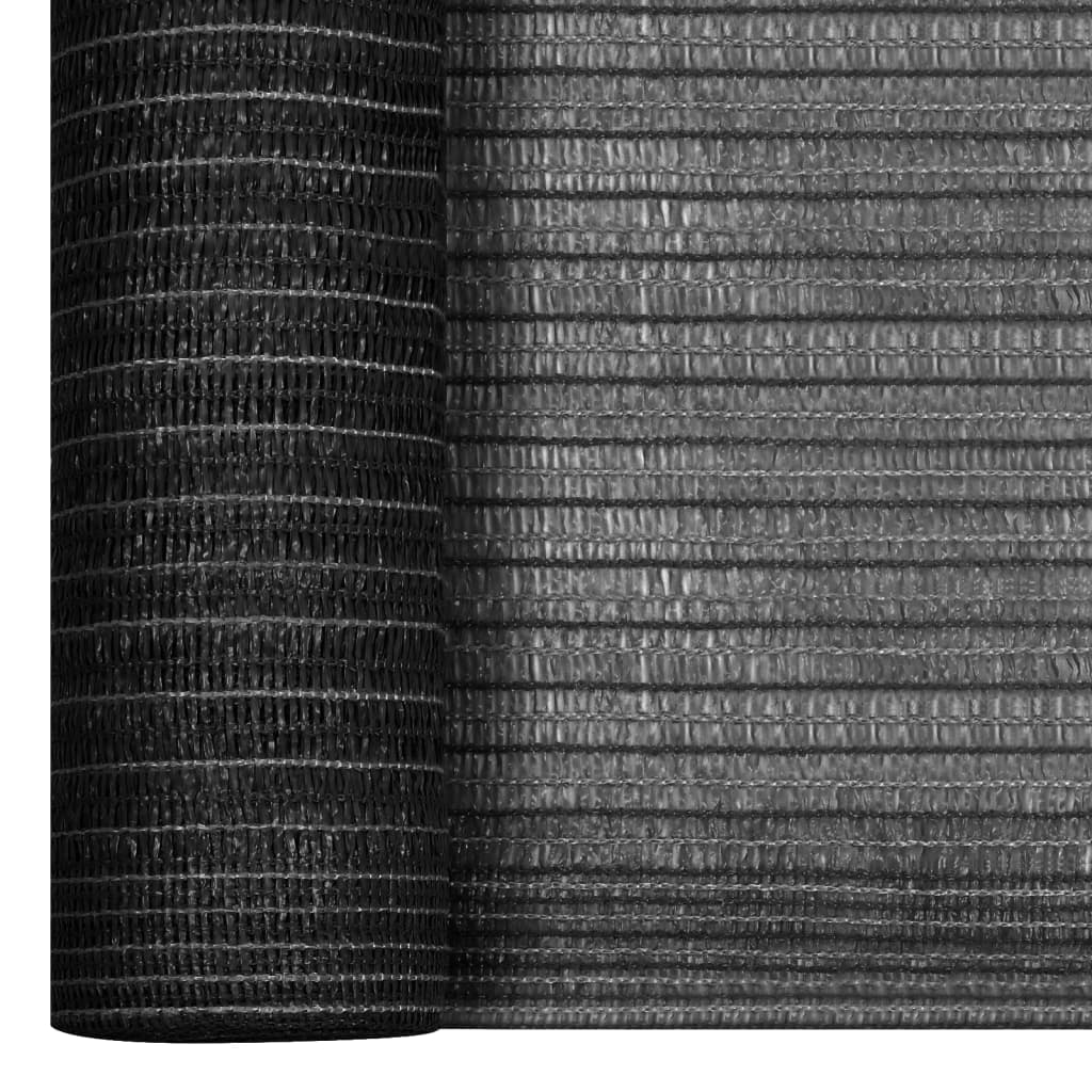 vidaXL Siatka cieniująca, antracytowa, 1,8x50 m, HDPE, 195 g/m²