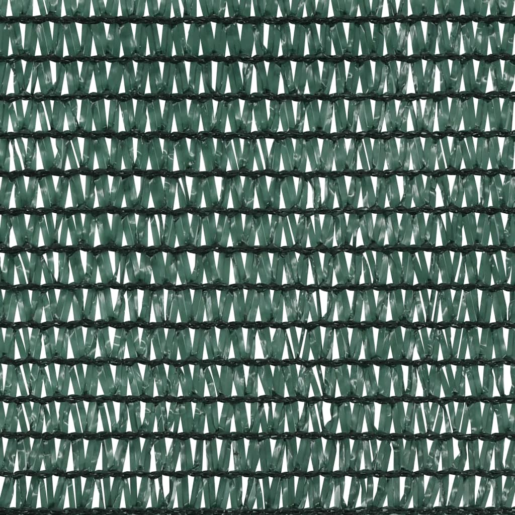 vidaXL Siatka cieniująca, zielona, 1x25 m, HDPE, 75 g/m²