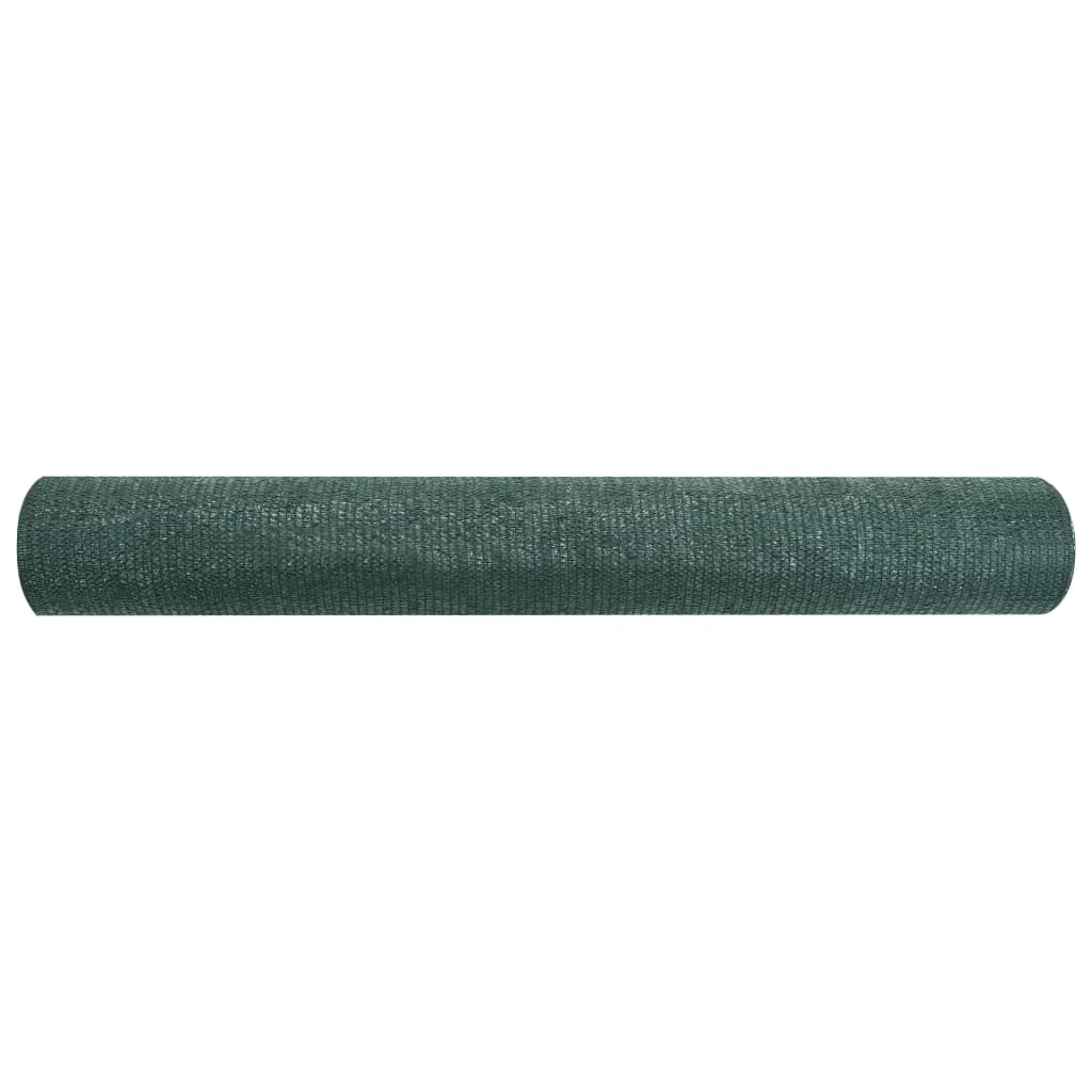 vidaXL Siatka cieniująca, zielona, 3,6x25 m, HDPE, 75 g/m²