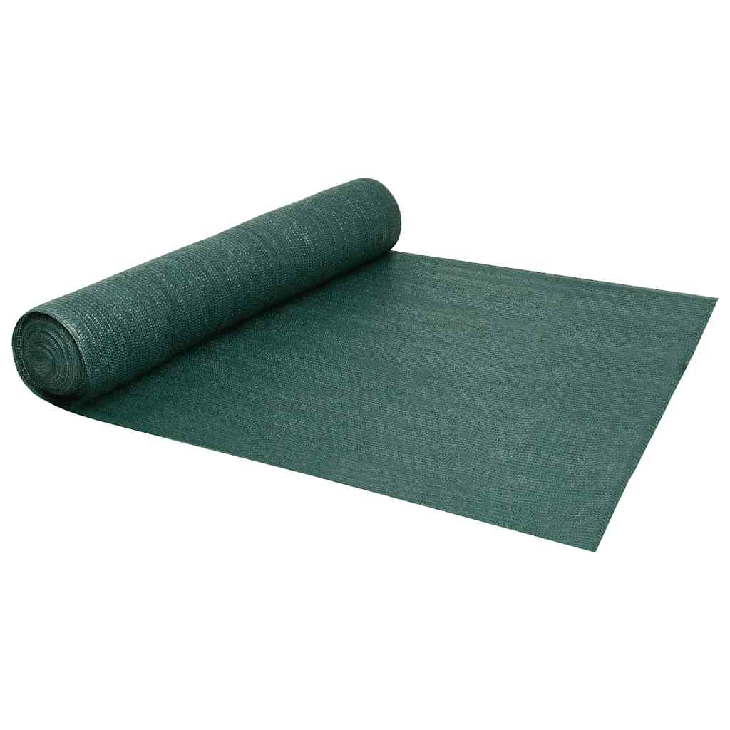 vidaXL Siatka cieniująca, zielona, 1,2x50 m, HDPE, 195 g/m²