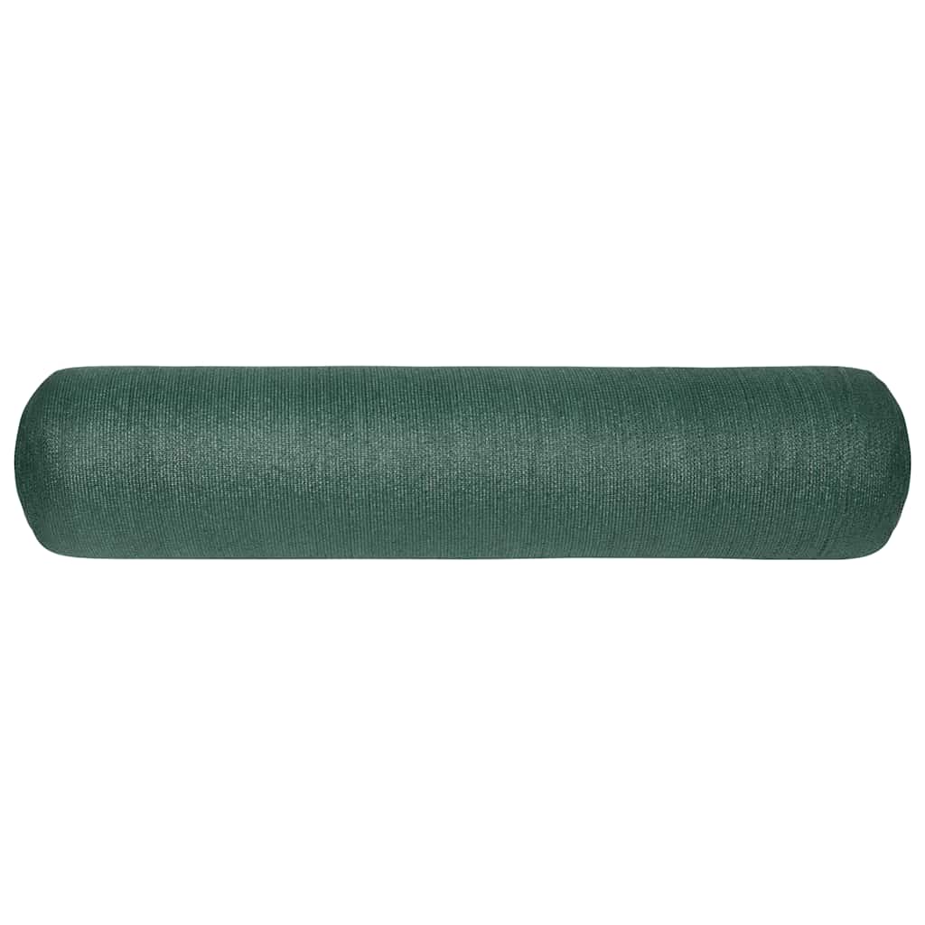 vidaXL Siatka cieniująca, zielona, 1,2x50 m, HDPE, 195 g/m²