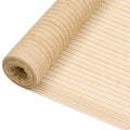 vidaXL Siatka cieniująca, beżowa, 3,6 x 10 m, HDPE, 150 g/m²