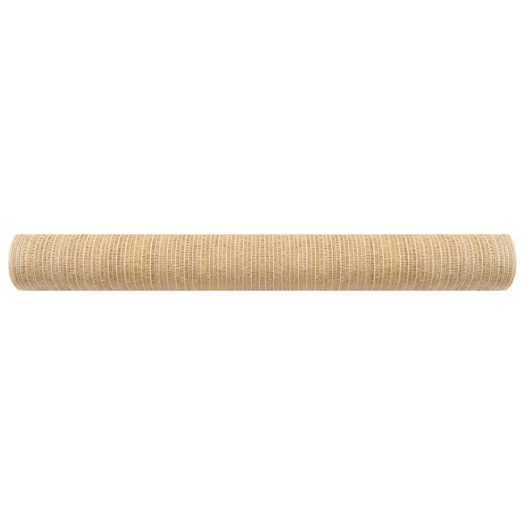 vidaXL Siatka cieniująca, beżowa, 3,6 x 50 m, HDPE, 150 g/m²