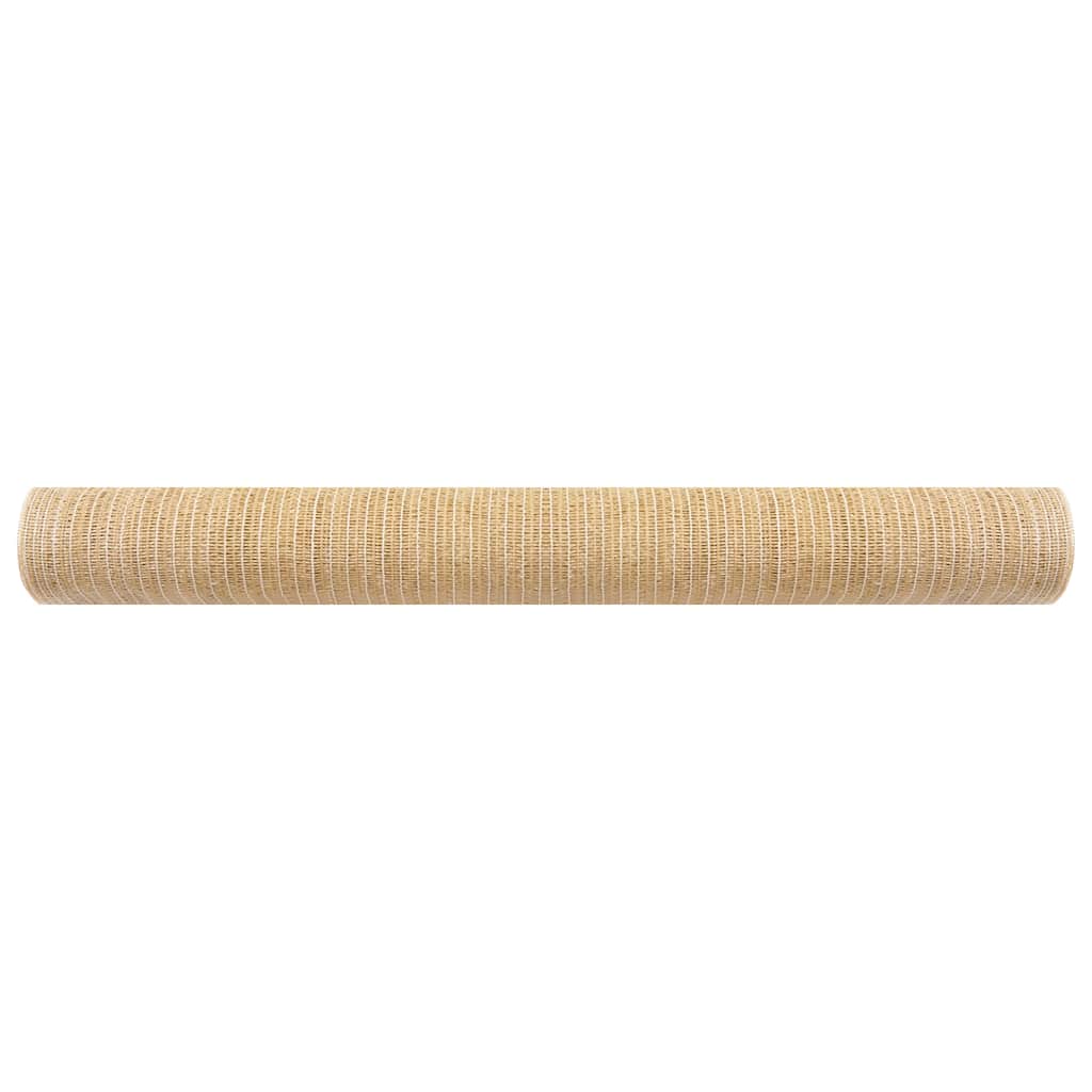 vidaXL Siatka cieniująca, beżowa, 1,8 x 10 m, HDPE, 195 g/m²