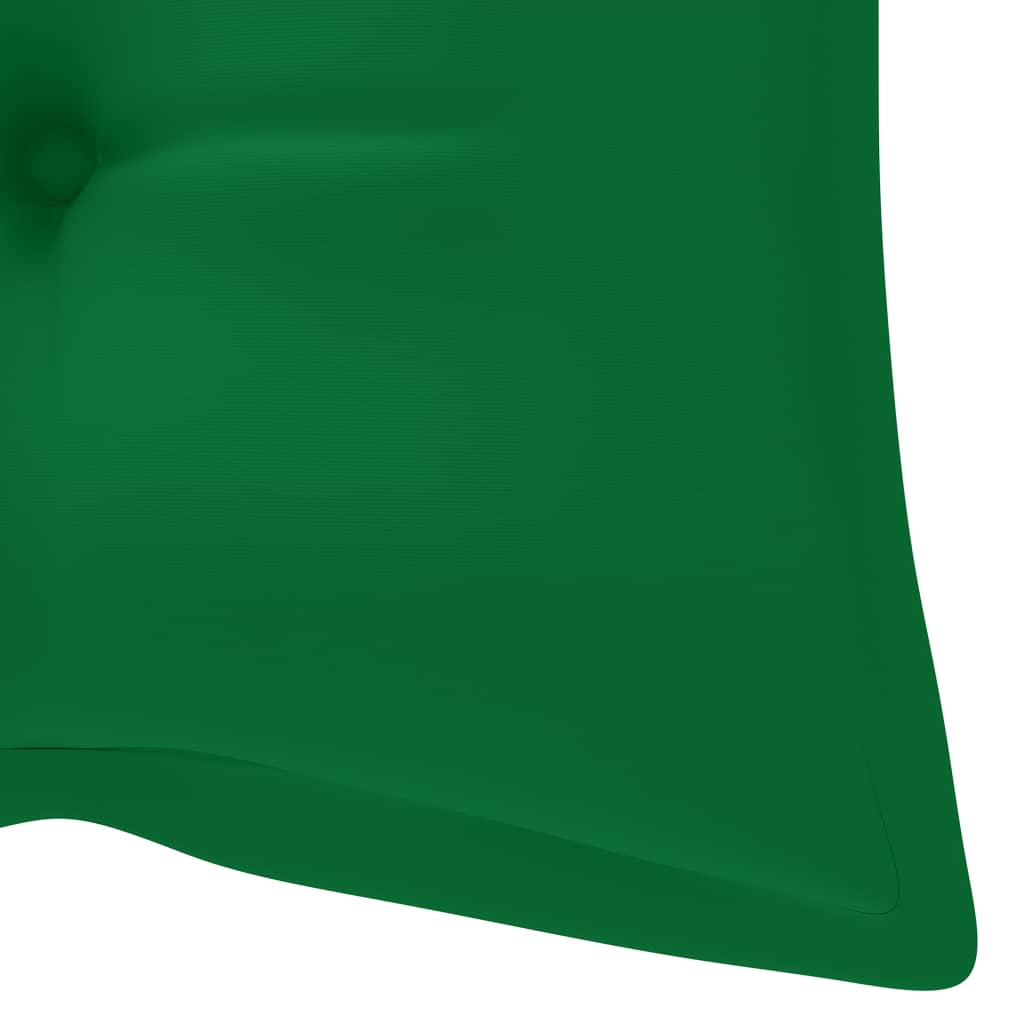 vidaXL Ławka ogrodowa z poduszką, 120 cm, bambusowa
