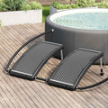 vidaXL Solarne podgrzewacze wody w basenie, łuki, 2 szt., 110x65 cm