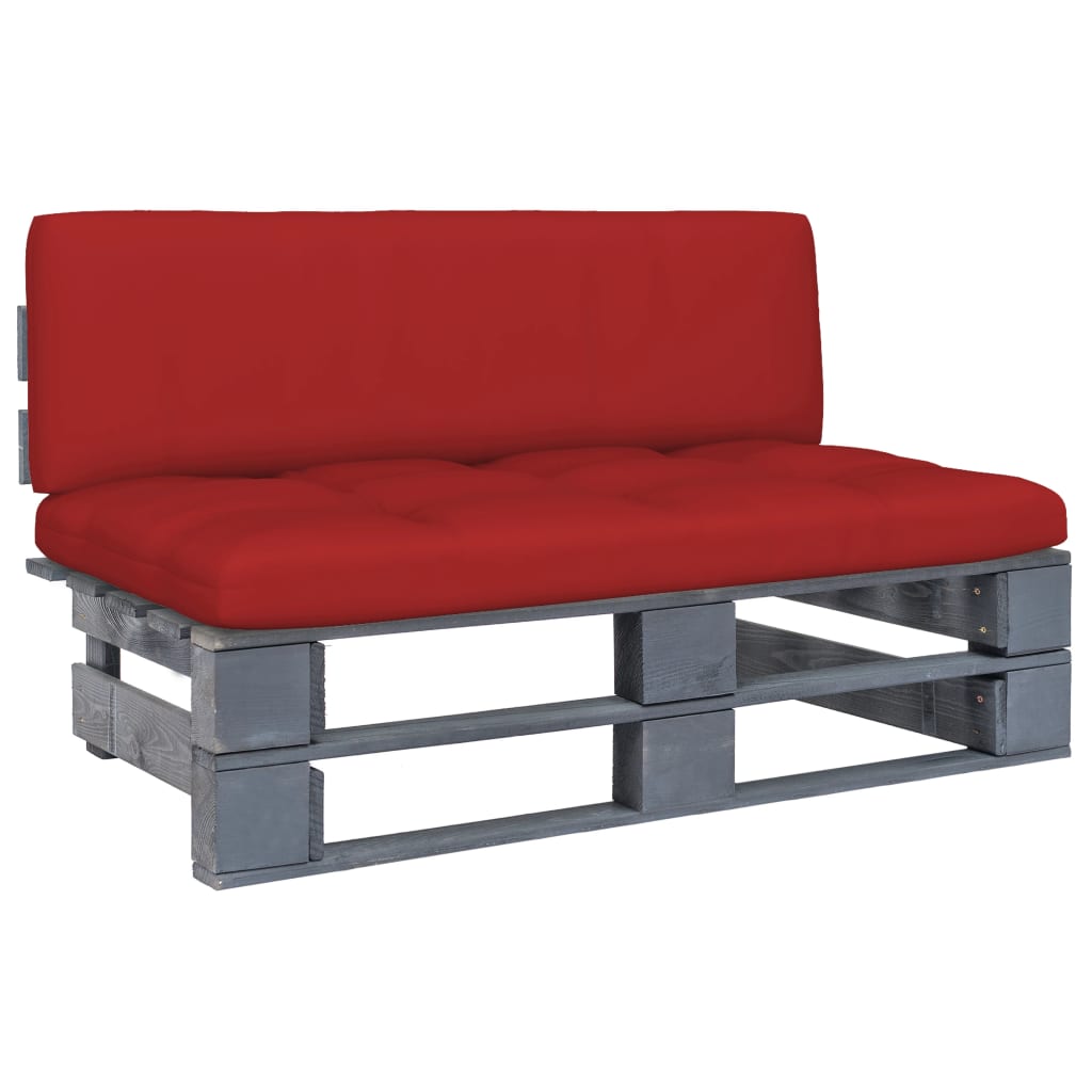 vidaXL Ogrodowa sofa środkowa z palet, impregnowane drewno sosnowe