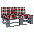 vidaXL Ogrodowa sofa środkowa z palet, impregnowane drewno sosnowe