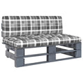 vidaXL Ogrodowa sofa środkowa z palet, impregnowane drewno sosnowe