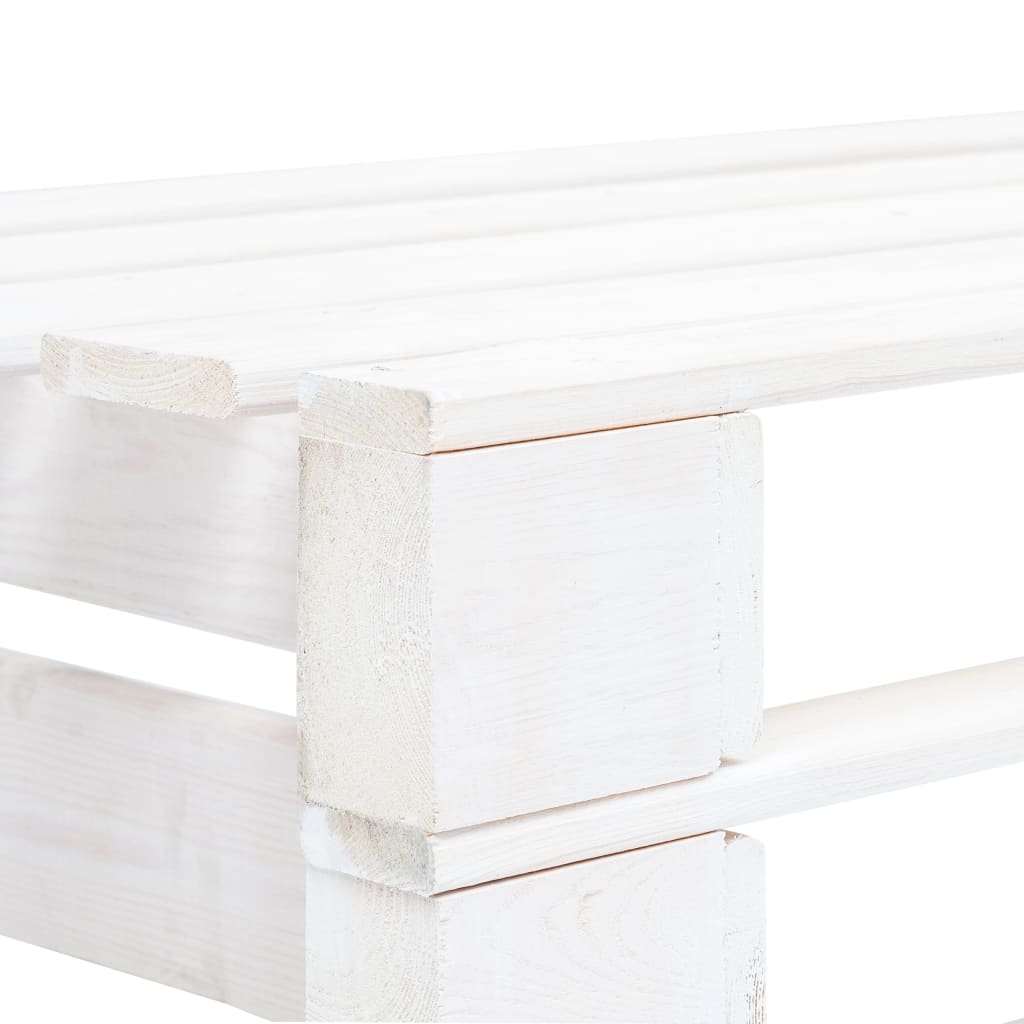 vidaXL Ogrodowa sofa środkowa z palet, impregnowane drewno sosnowe