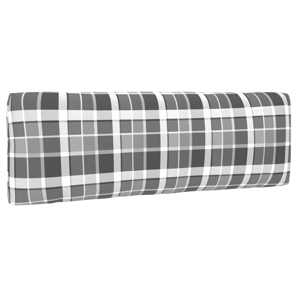 vidaXL Ogrodowa sofa środkowa z palet, impregnowana na czarno sosna