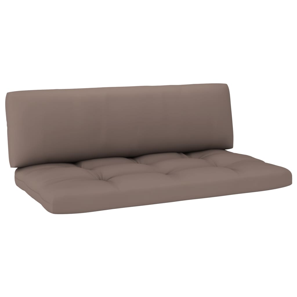 vidaXL Ogrodowa sofa środkowa z palet, miodowy brąz, drewno sosnowe