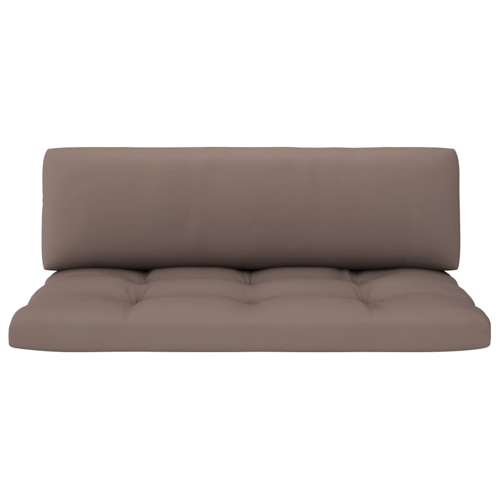 vidaXL Ogrodowa sofa środkowa z palet, miodowy brąz, drewno sosnowe