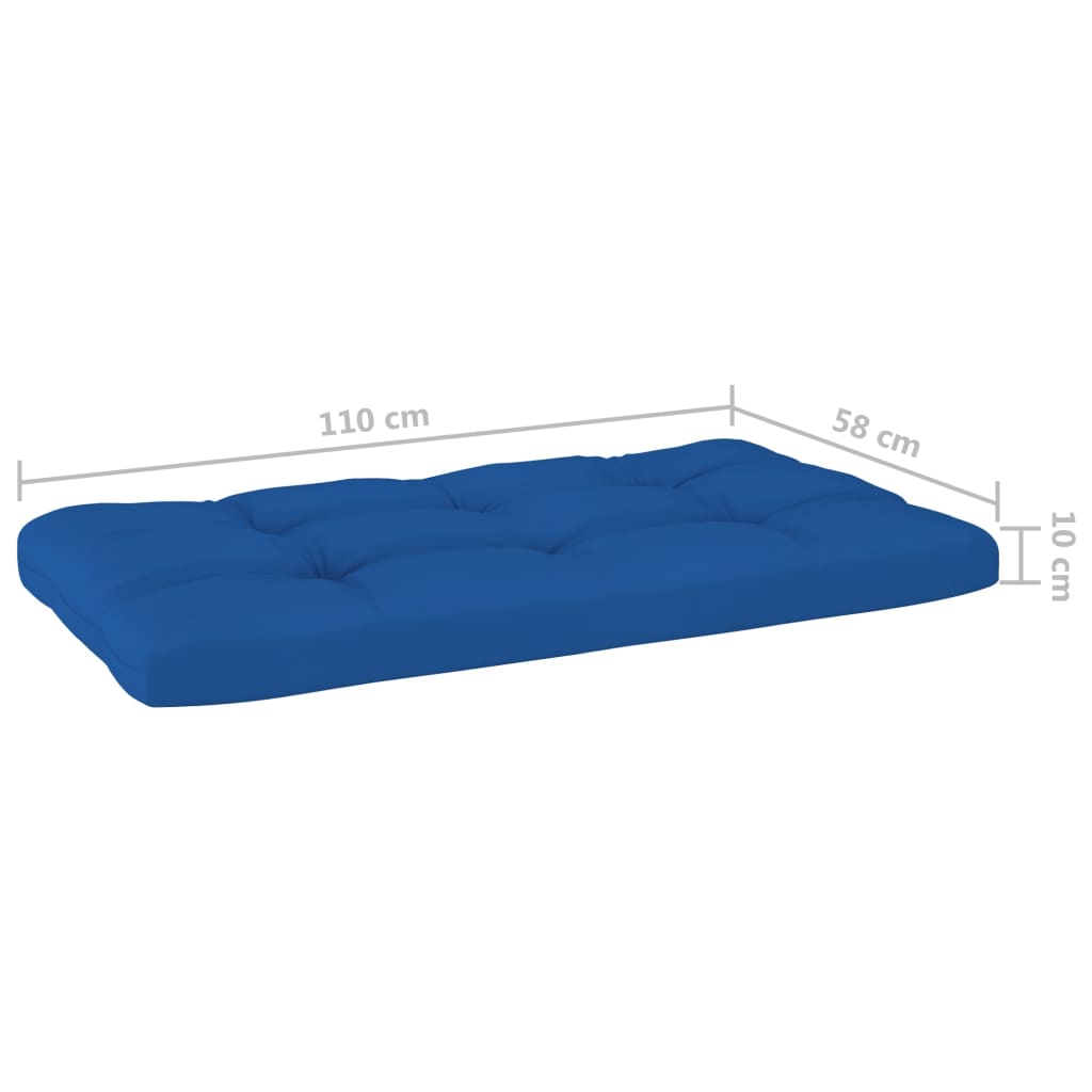 vidaXL Ogrodowa sofa środkowa z palet, miodowy brąz, drewno sosnowe