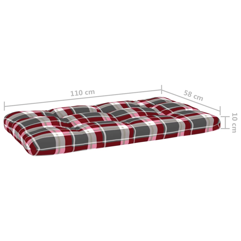 vidaXL Ogrodowa sofa środkowa z palet, miodowy brąz, drewno sosnowe