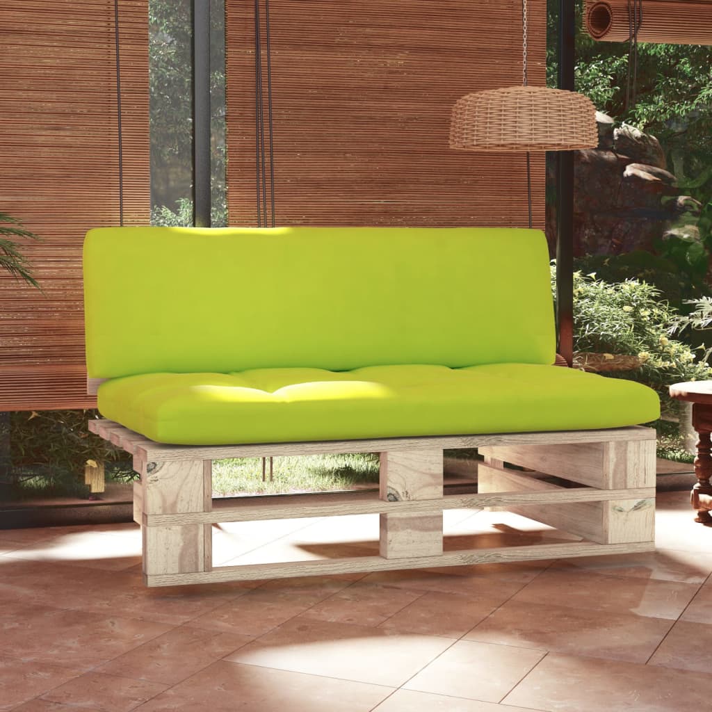 vidaXL Ogrodowa sofa środkowa z palet, impregnowane drewno sosnowe