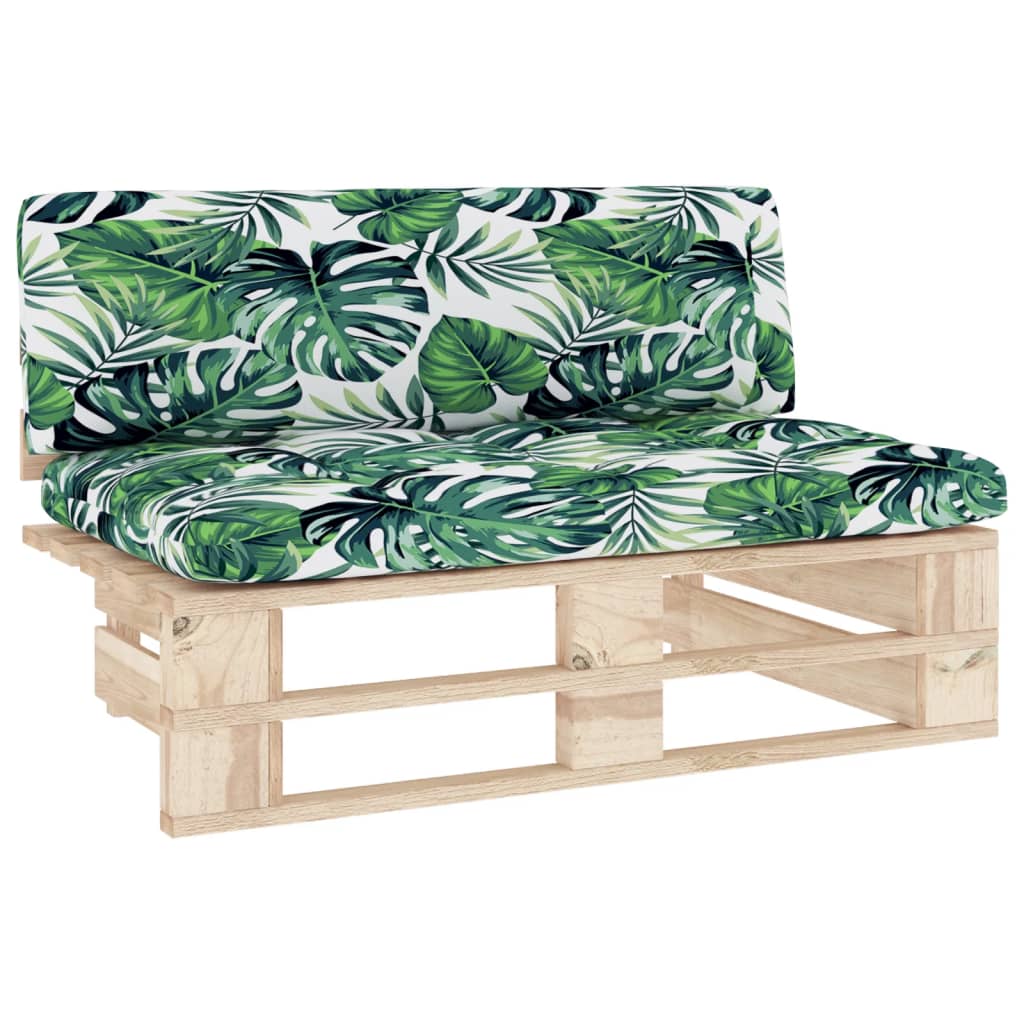 vidaXL Ogrodowa sofa środkowa z palet, impregnowane drewno sosnowe