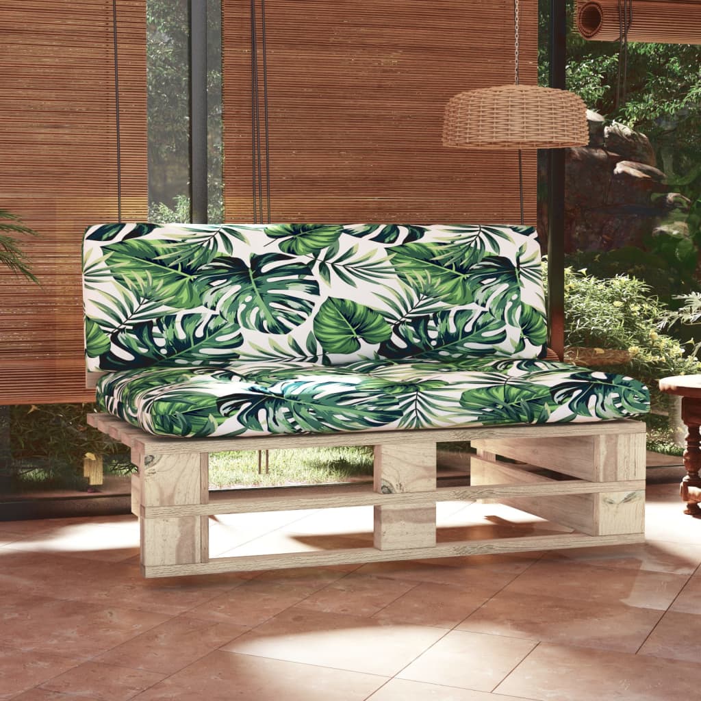 vidaXL Ogrodowa sofa środkowa z palet, impregnowane drewno sosnowe