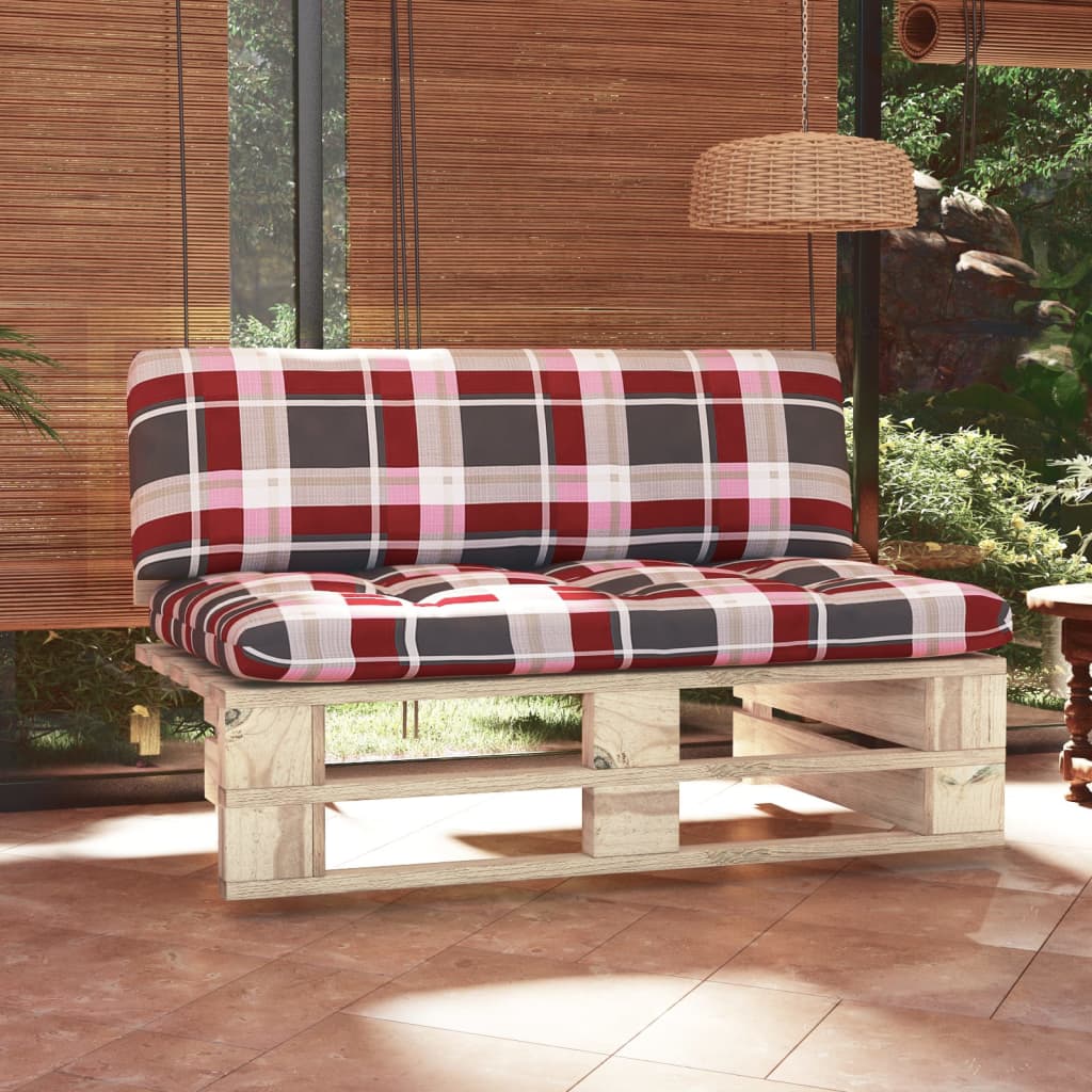 vidaXL Ogrodowa sofa środkowa z palet, impregnowane drewno sosnowe