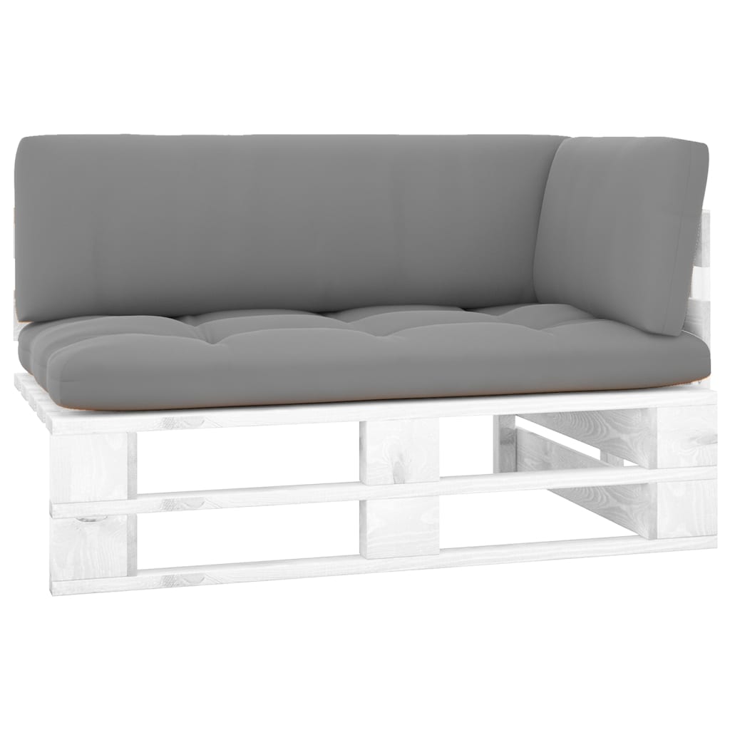 vidaXL Ogrodowa sofa narożna z palet, impregnowane drewno sosnowe