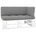 vidaXL Ogrodowa sofa narożna z palet, impregnowane drewno sosnowe