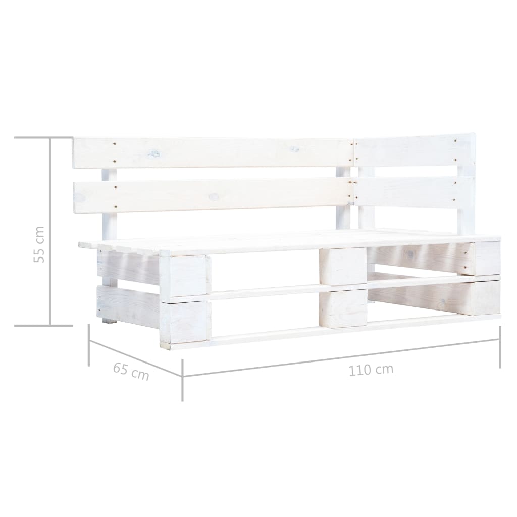 vidaXL Ogrodowa sofa narożna z palet, impregnowane drewno sosnowe