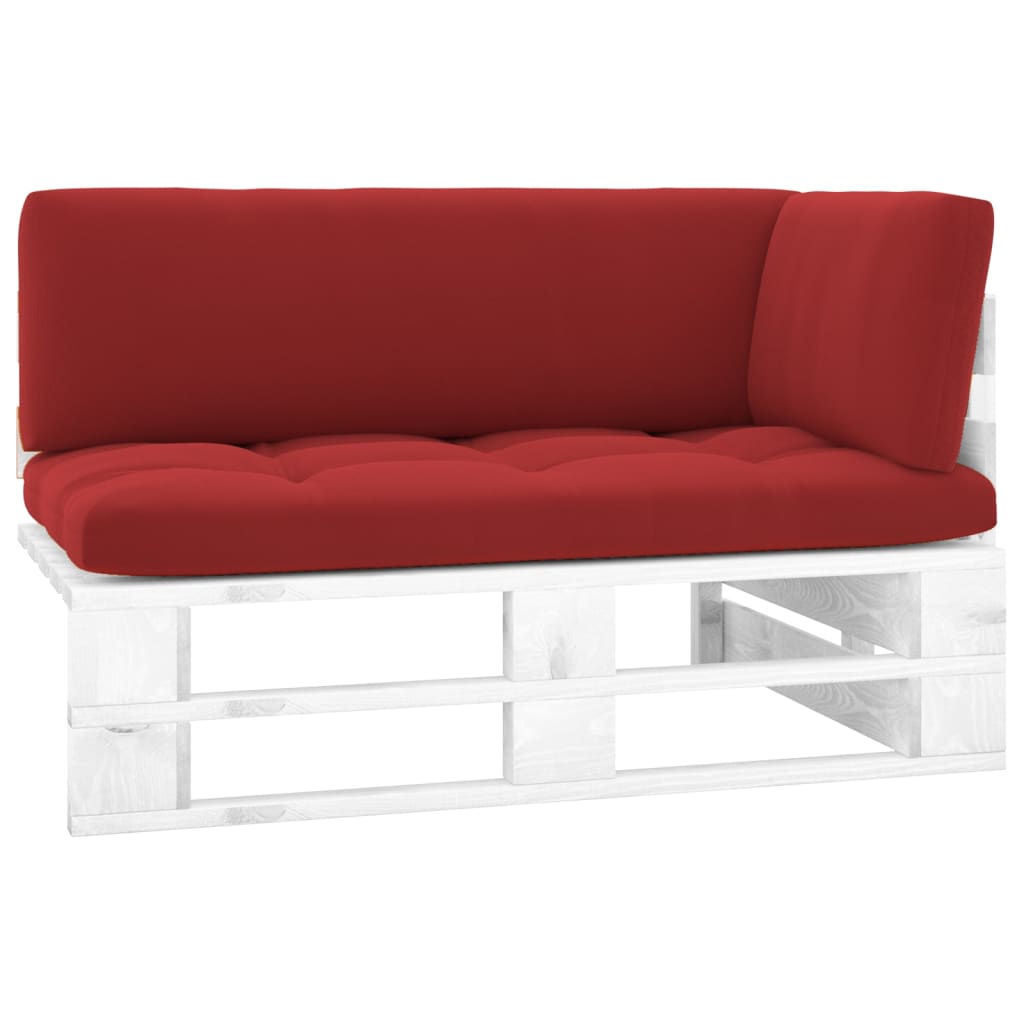 vidaXL Ogrodowa sofa narożna z palet, impregnowane drewno sosnowe