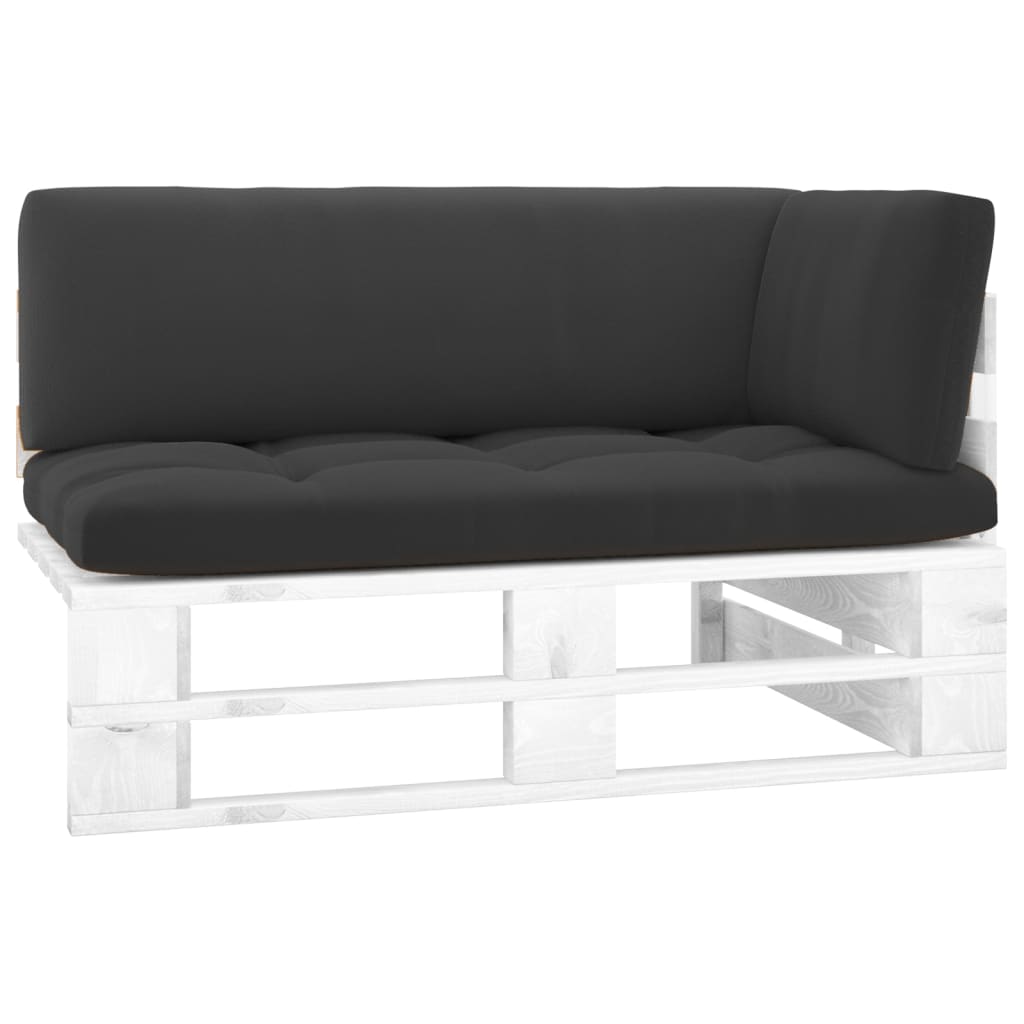 vidaXL Ogrodowa sofa narożna z palet, impregnowane drewno sosnowe