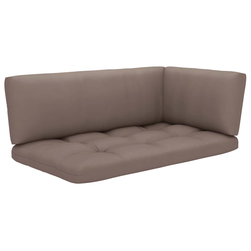 vidaXL Ogrodowa sofa narożna z palet, impregnowane drewno sosnowe