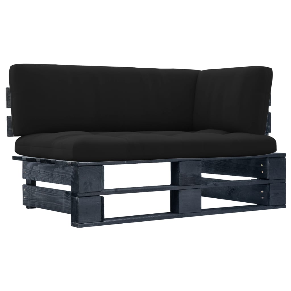 vidaXL Ogrodowa sofa narożna z palet, impregnowane drewno sosnowe