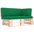 vidaXL Ogrodowa sofa narożna z palet, impregnowane drewno sosnowe