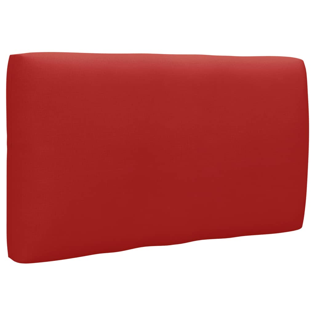 vidaXL Sofa 2-osobowa z palet, z poduszkami, czarna, drewno sosnowe