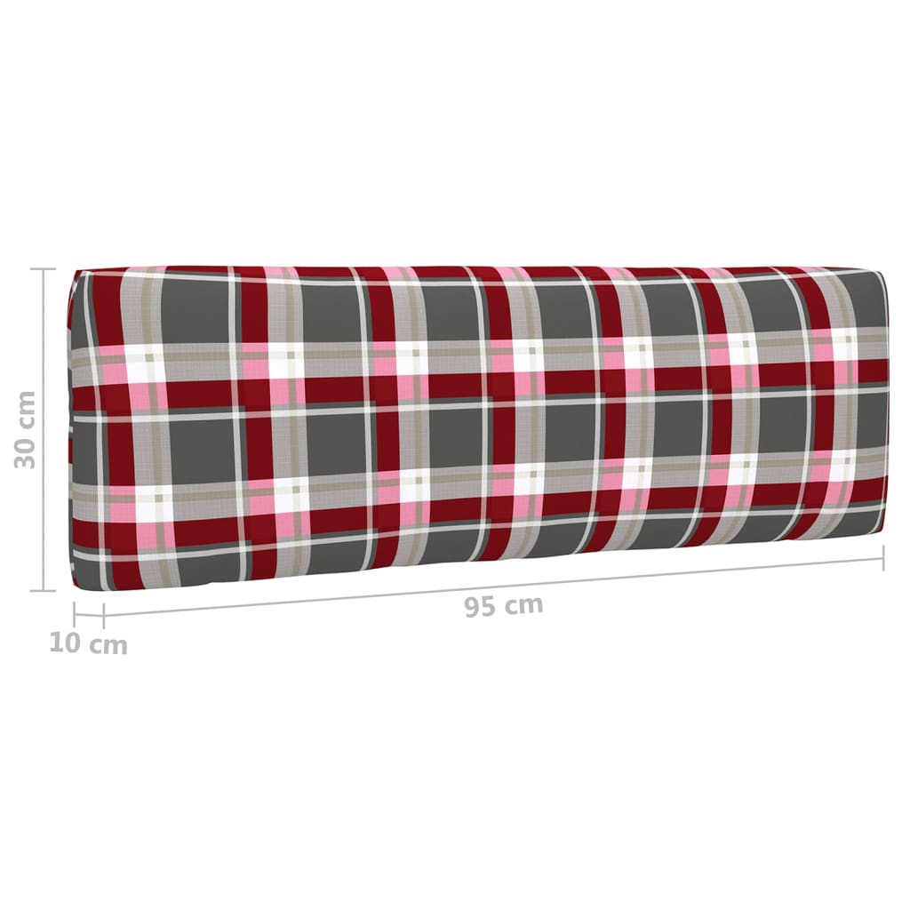 vidaXL Sofa 2-os. z palet, z poduszkami, impregnowane drewno sosnowe