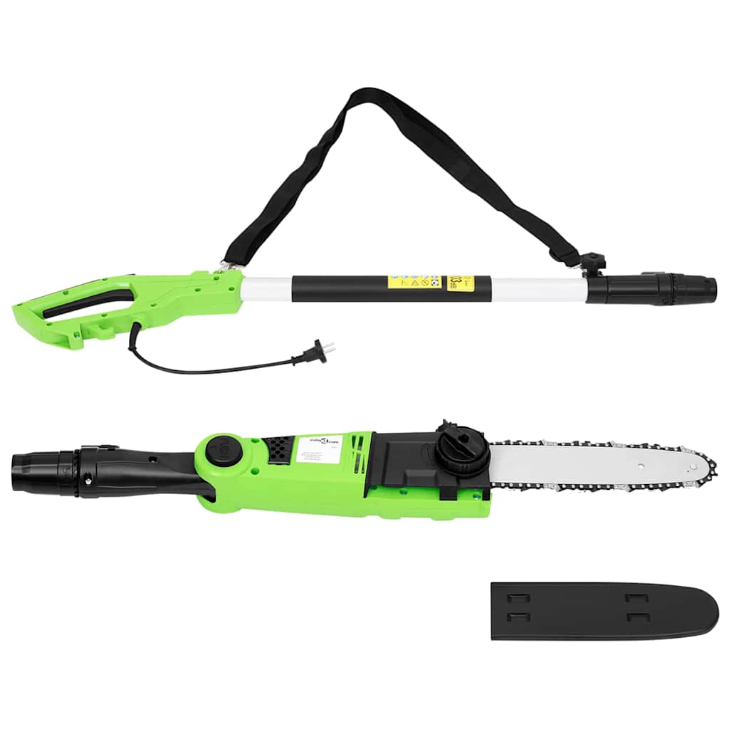 vidaXL Elektryczna piła łańcuchowa, teleskopowy drążek, 25 cm, 710 W