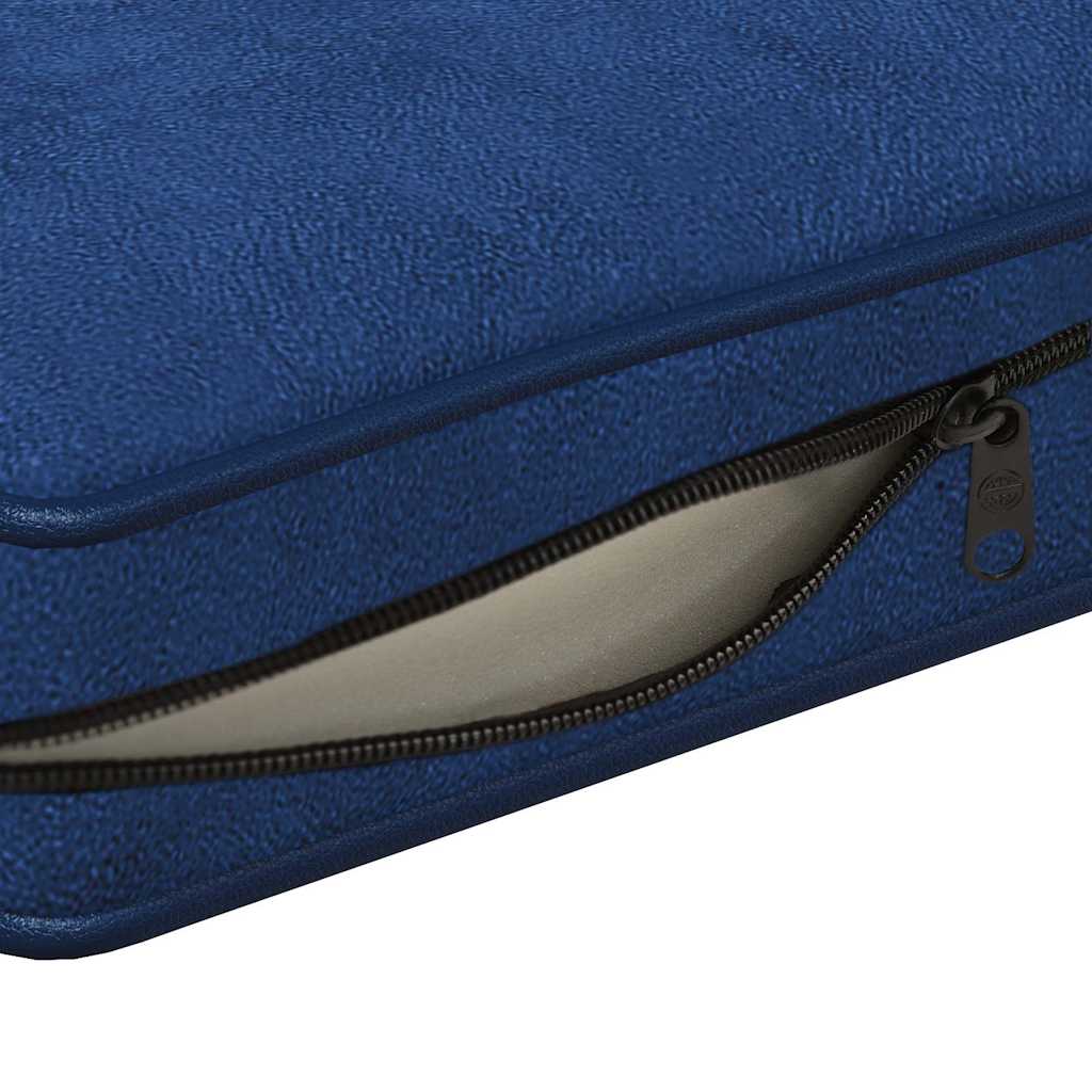 vidaXL Sofa dla psa, niebieska, 72x45x30 cm, pluszowa