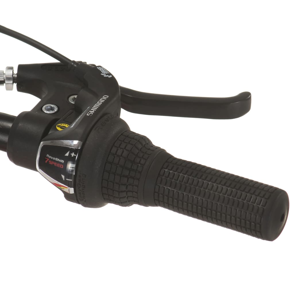 vidaXL Rower górski, 21 przerzutek, 27,5'', rama 42 cm, czerwony