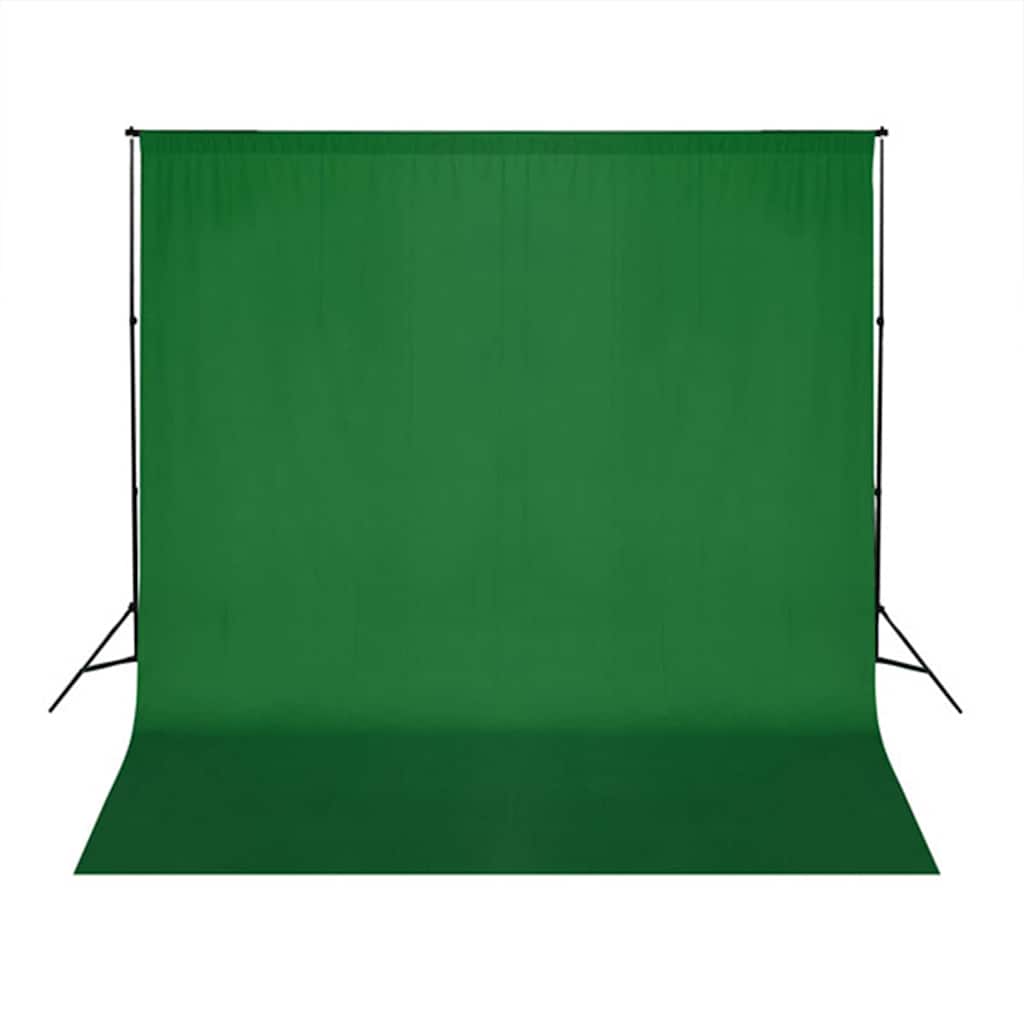 vidaXL Zestaw studyjny z lampami softbox, tłem i blendami