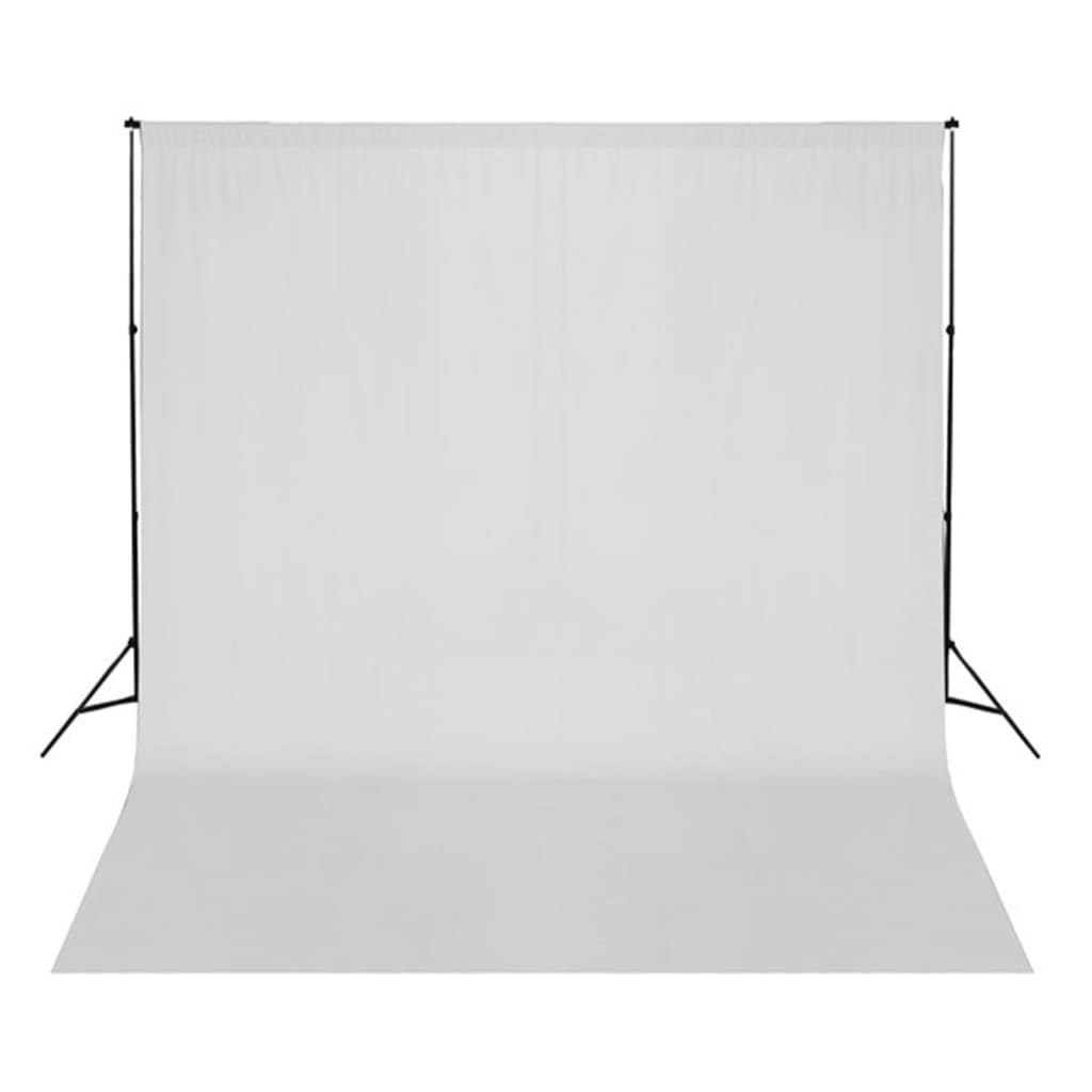 vidaXL Zestaw studyjny z lampami softbox, tłem i blendami