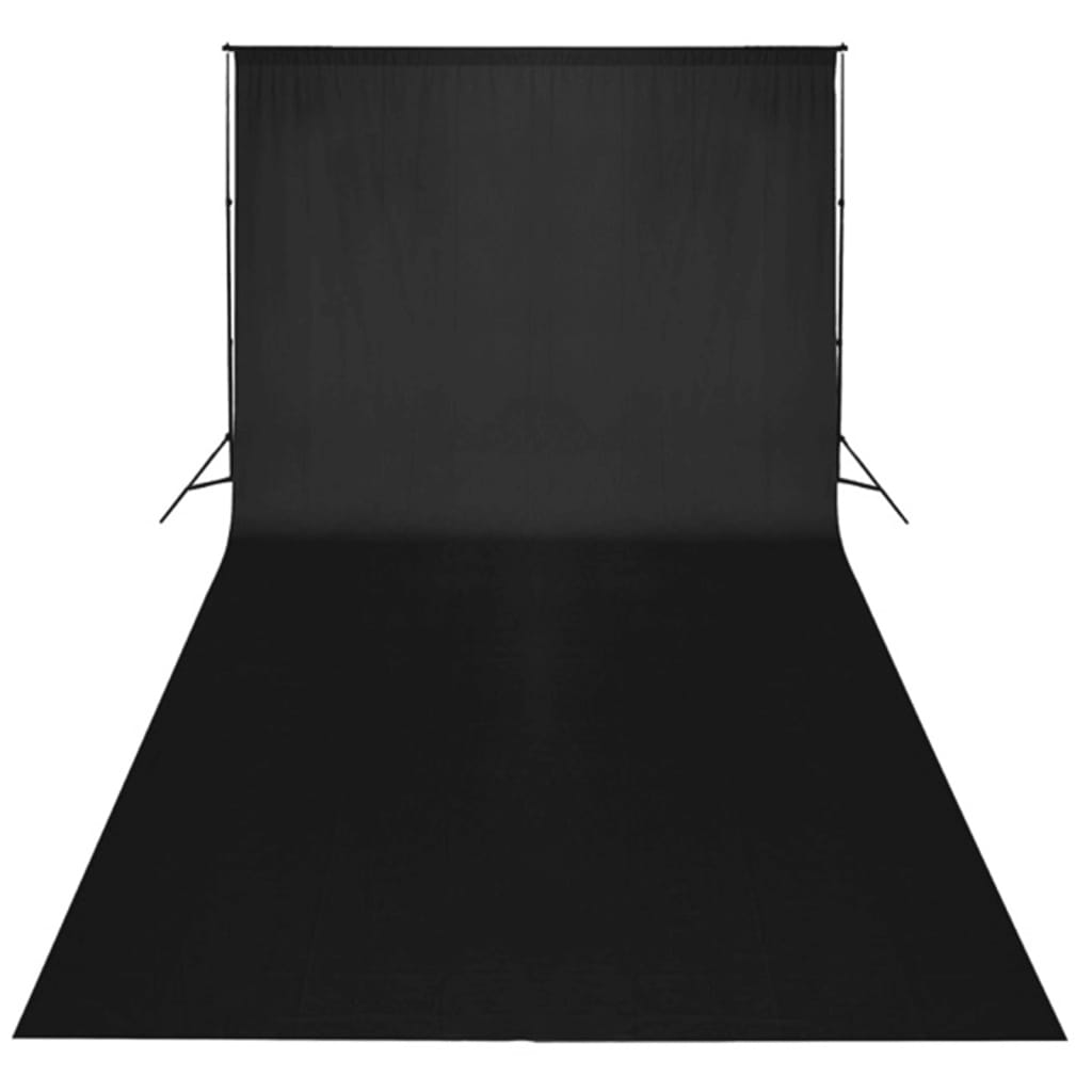 vidaXL Zestaw studyjny z lampami softbox, tłem i blendami