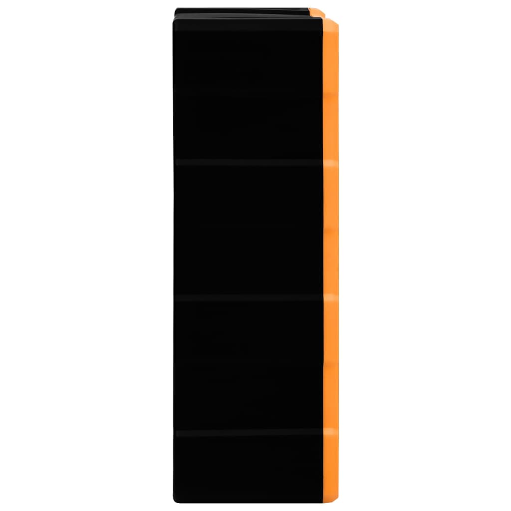 vidaXL Organizer z 18 średnimi szufladkami, 38x16x47 cm