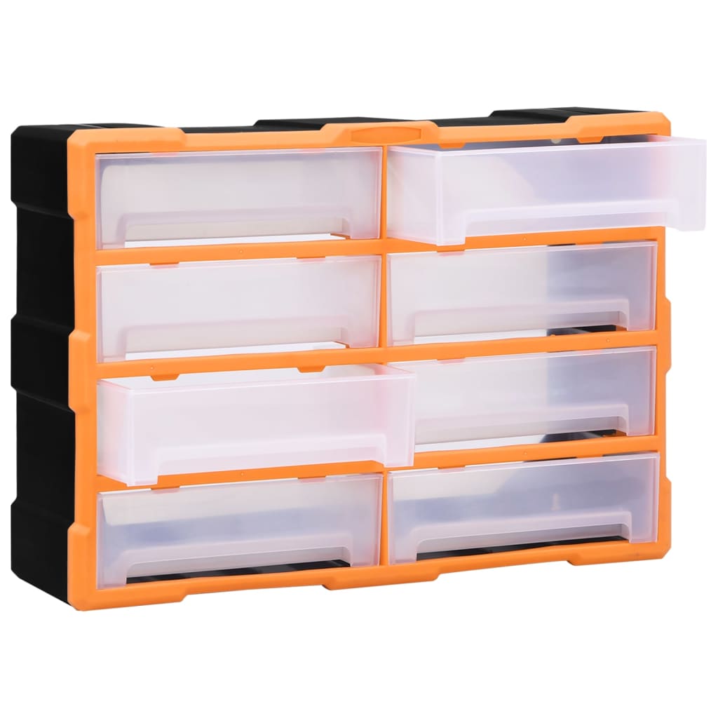 vidaXL Organizer z 8 dużymi szufladkami, 52x16x37 cm